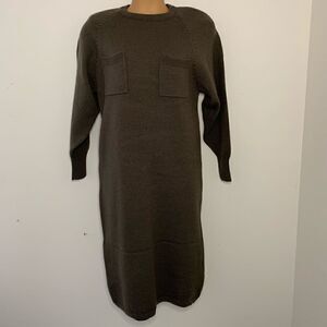 Geraldine Peterson Sweater Dress Medium
